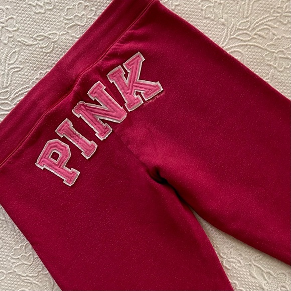 PINK Victoria Secret Outfit 2pc Vintage Capri (Size Med) & Tank Top (Size Large) - Picture 6 of 14